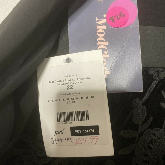 ModCloth x Anna Sui Enigmatic Mood A-Line Dress 22 - Picture 6 of 8